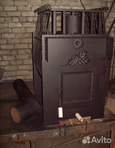 Печь для бани с теплообменником