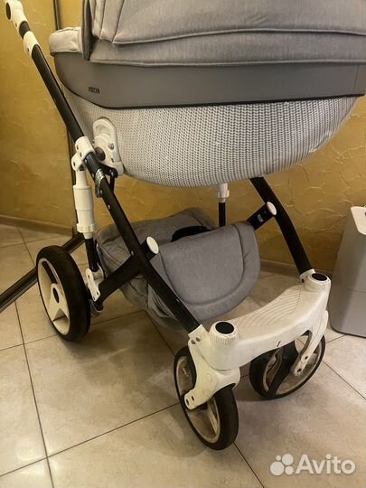 Коляска 2 в 1 adamex monte carbon