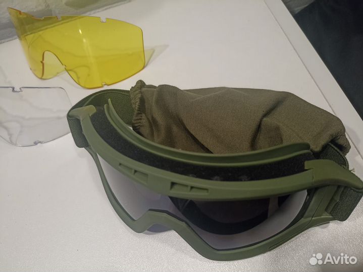 Очки тактические защитные, маска. Опт