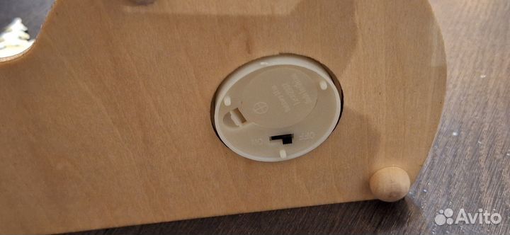 Деревянная композиция с подсветкой