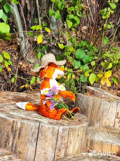 Лис в стиле тедди