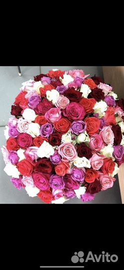 Букеты из 101 розы