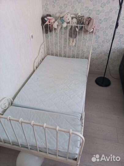 Детская кровать IKEA раздвижная