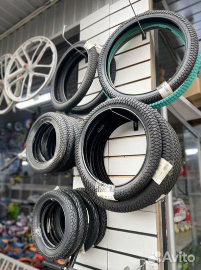 Покрышки для велосипеда ассортимент