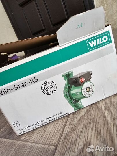 Насос циркуляционный Wilo Star RS 30/4