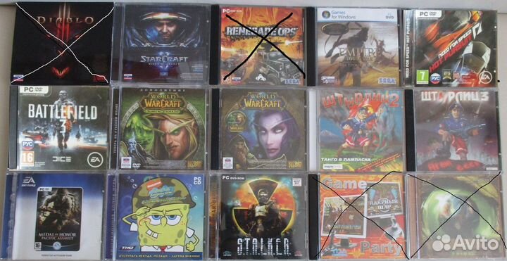 Игры на CD\DVD (1C, GSC, Акелла, Медиа-Сервис)
