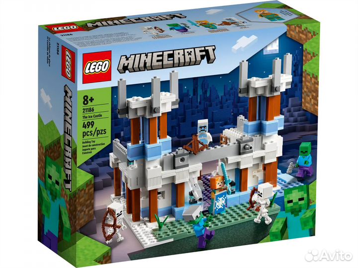 Lego Minecraft 21186 The Ice Castle