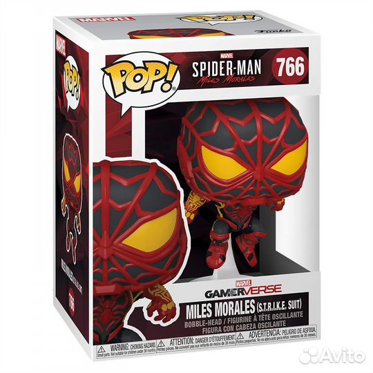 Фигурка Funko POP Bobble Marvel Games Miles Morale