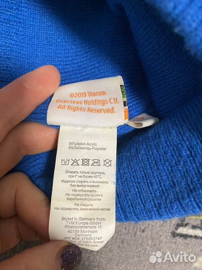 Шапка на мальчика Черепашки ниндзя