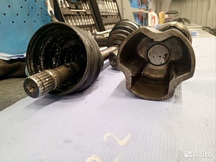 Привод передний левый airtrek cu2w 4g63