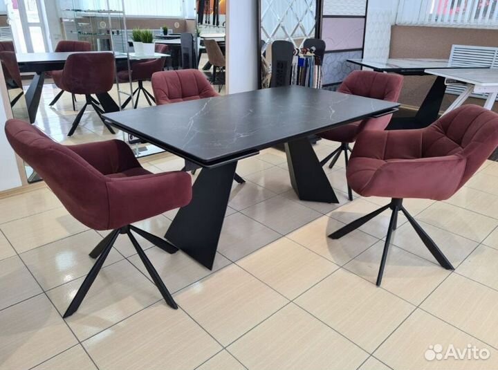 Стол из керамогранита раздвижной SKR-36838