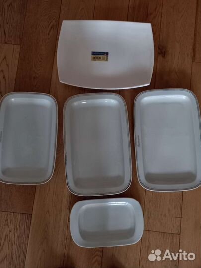 Комплект блюд для сервировки 5 шт. Свадьба