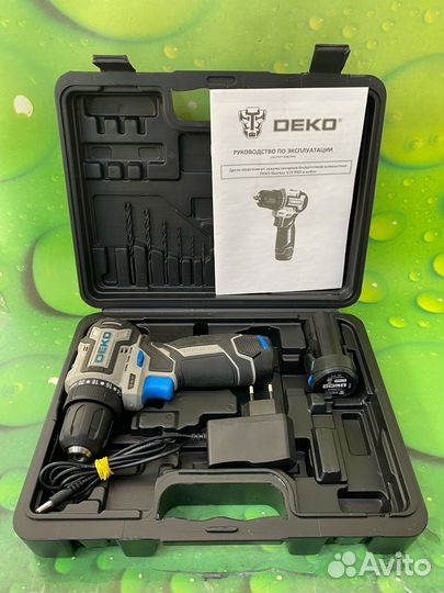 Шуруповерт Deko sharker 12v Pro