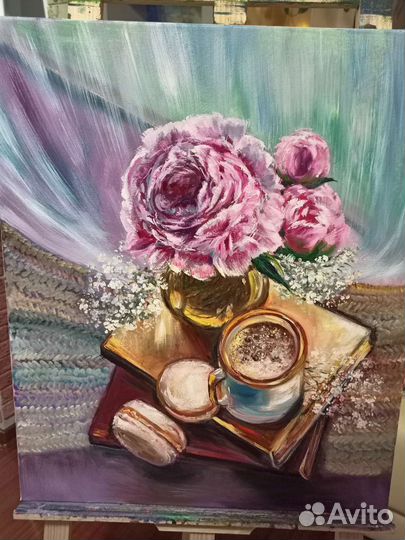 Картина маслом холст
