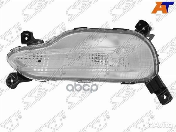 Туманка Hyundai Solaris 17- Левая (ST-221-20S7L