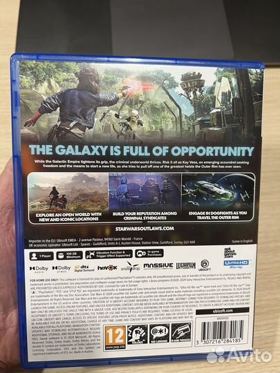 Star Wars Outlaws PS 5