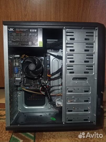 Intel core i3 8100/8Gb DDR4/500Gb/UHD630 +1050Ti