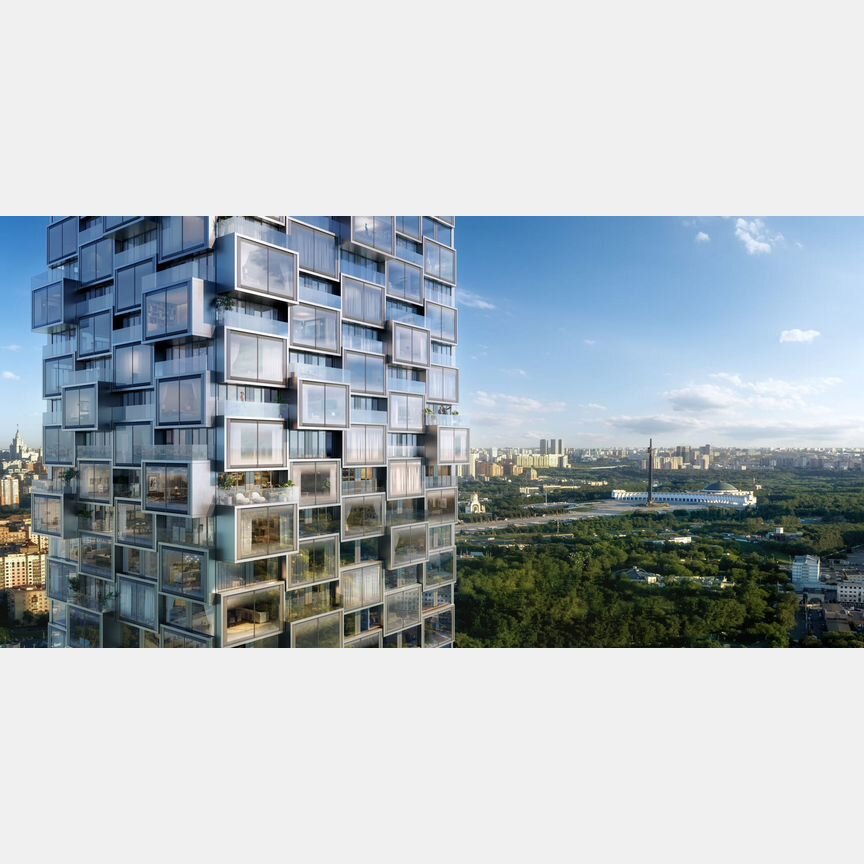 2-к. квартира, 61,5 м², 27/46 эт.