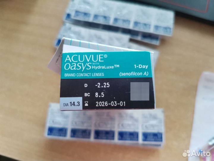 Контактные линзы Acuvue oasys