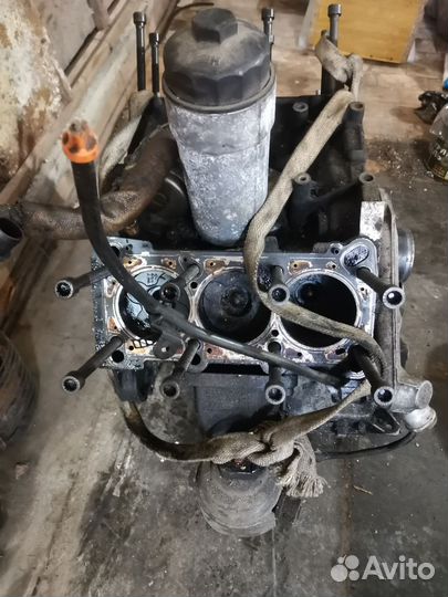 Шорт блок 2.5 дизель AKE, audi, volkswagen