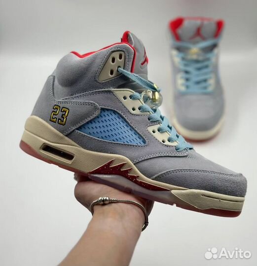 Кроссовки Air Jordan 5 Retro Ice blue