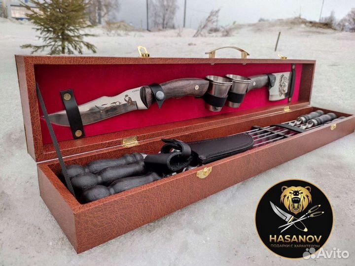 Набор для пикника,набор шампуров