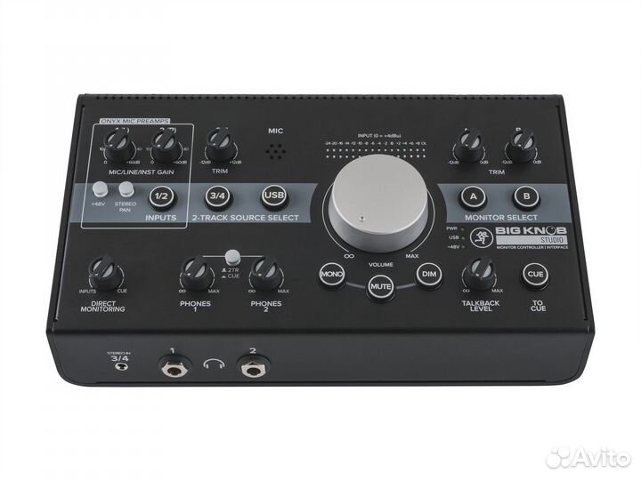 Mackie Big Knob Studio USB аудио интерфейс
