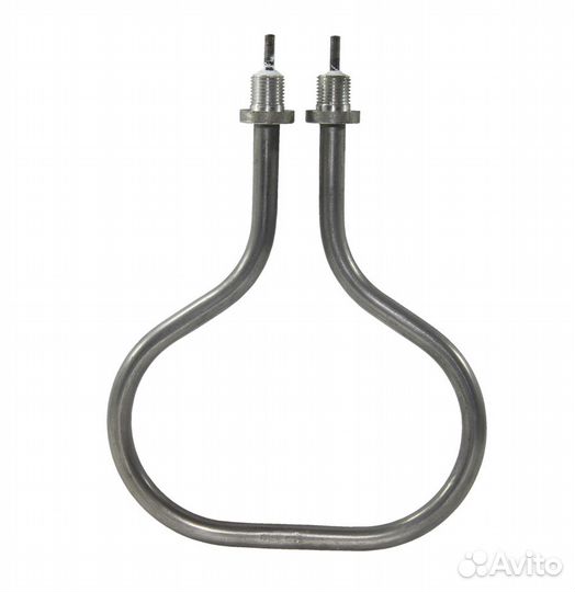 Тэн для чайника, без фланца, овальный 1250 Вт