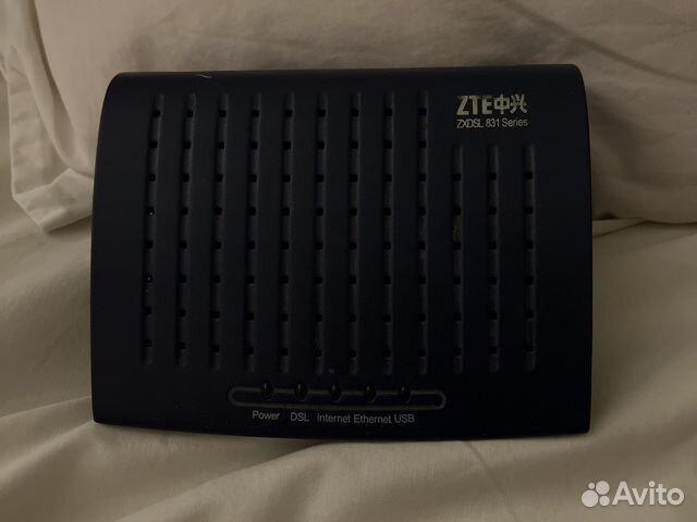 Роутер ZTE zxdsl 831 series