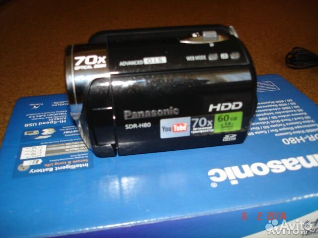 Видеокамера Panasonic SDR-H80-S