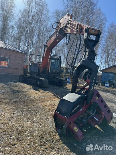 Гусеничный Харвестер Hitachi +голова Waratah