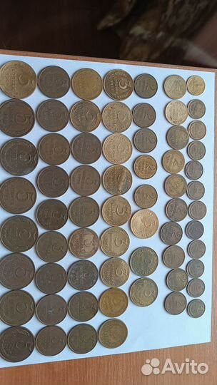 Монеты СССР 1930-1991 118шт