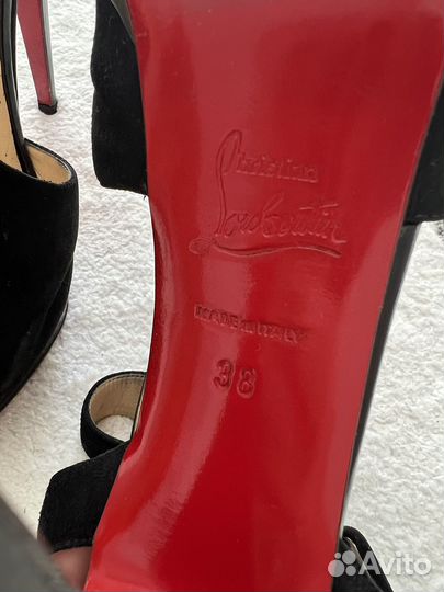 Туфли YSL, Chistian louboutin 37,5 - 38. Оригинал