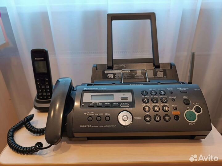 Факс panasonic kx-fc278ru