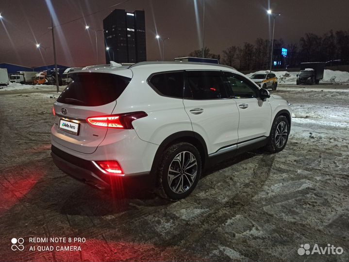 Hyundai Santa Fe 2.4 AT, 2019, 63 256 км