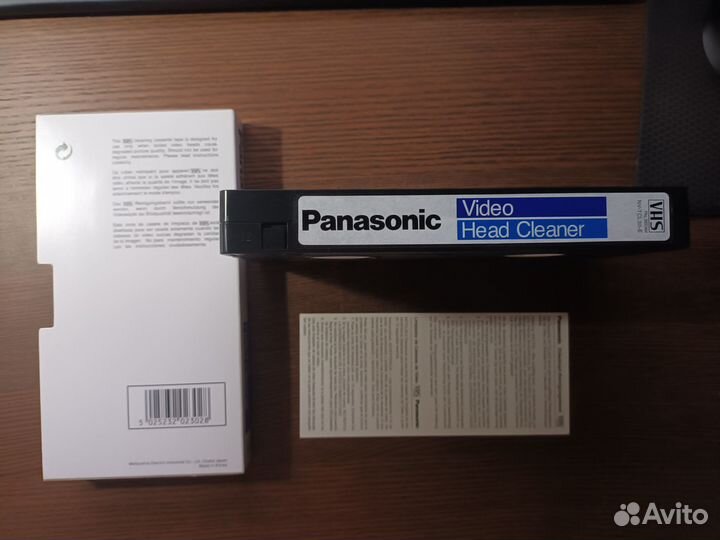 Чистящая видеокассета VHS Panasonic