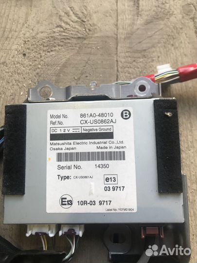 Компьютер мультимедиа 861А0-48010 Lexus RX III