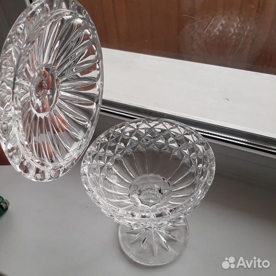 Вазы хрустальные