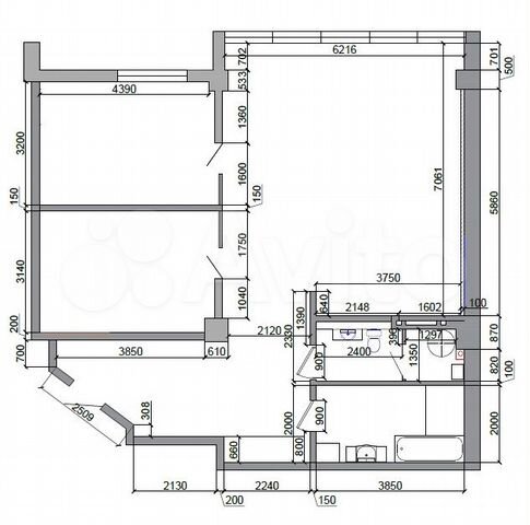 Квартира-студия, 103 м², 5/12 эт.