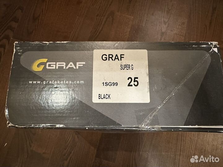 Коньки хоккейные детские graf 25 размер