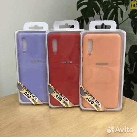 Чехлы на Samsung A 50, Разные цвета