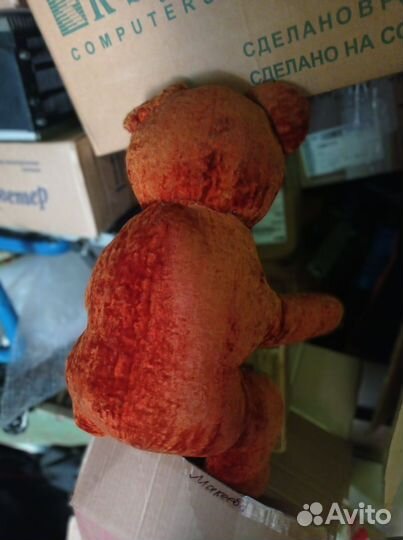 Игрушка медведь большой СССР