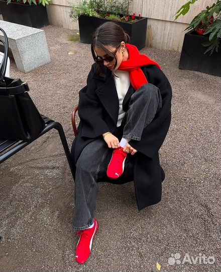 Кроссовки Puma Speedcat OG красные