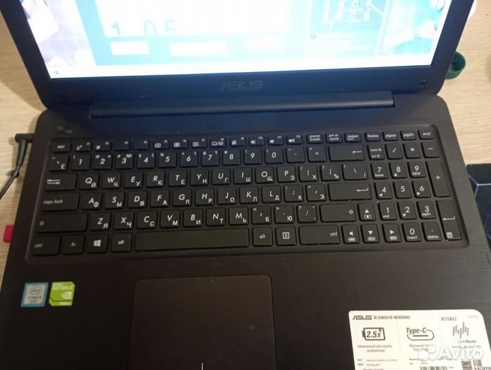 Игровой ноутбук asus