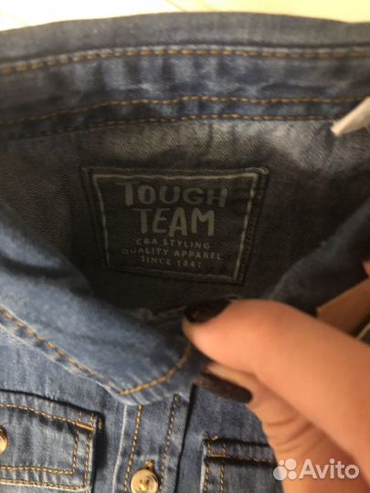 Джинсовая рубашка