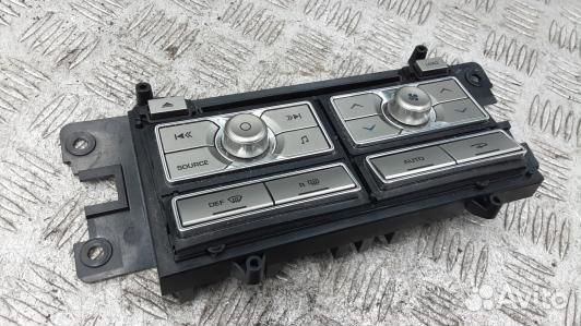 Блок управления печки и климат-контроля jaguar XF