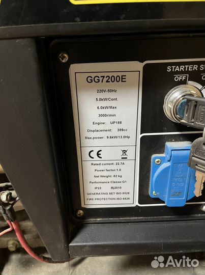 Бензиновый генератор