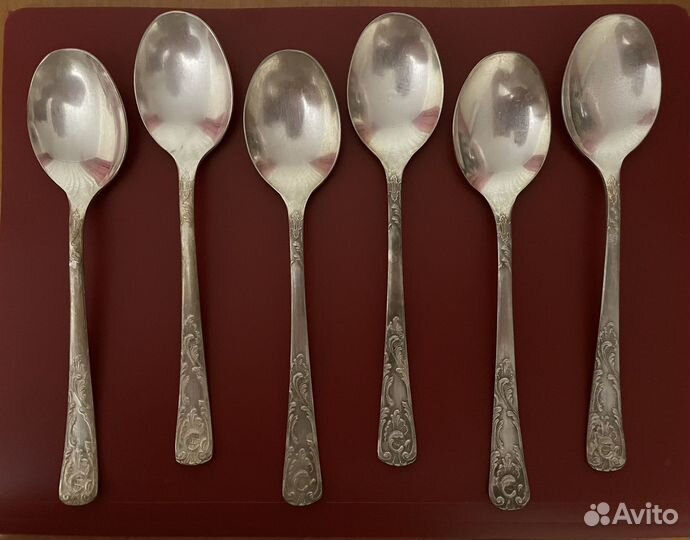 Ложки столовые мельхиор СССР