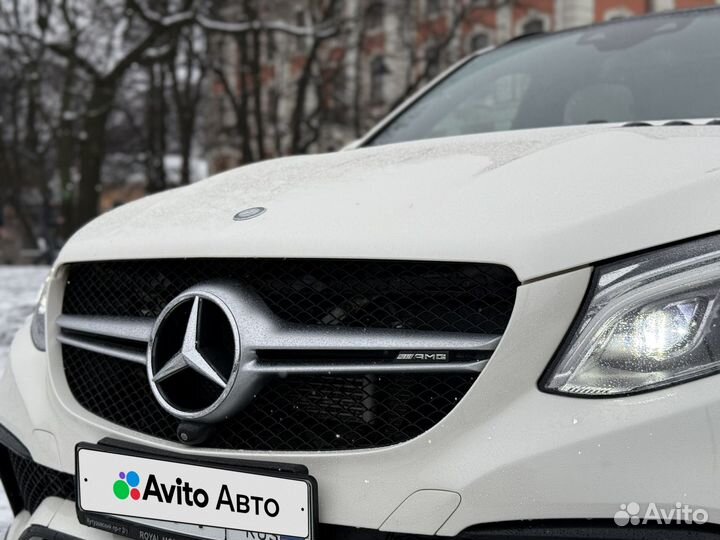 Mercedes-Benz GLE-класс AMG 5.5 AT, 2016, 98 500 км