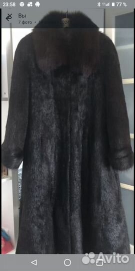 Шубка нутрия стриженая